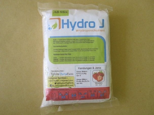 Pupuk-Nutrisi Hidroponik AB Mix Hydro J